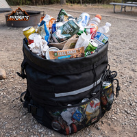 Sac à déchets pour roue de secours pour Jeep Gladiator Wrangler TJ JK JKU JLU Toyota 4Runner FJ Cruiser SUV Pick-up Truck Équipement tout-terrain