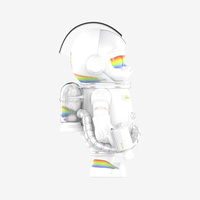 POPMART MEGA SPACE MOLLY 400% Rainbow PVC 1/12 Коллекционная фигурка аниме для декора дома, таинственная коробка, комикс-коллекционный предмет