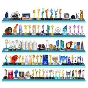 Trofeos de cristal personalizados Hongri, medallas de resina para premios, competiciones, reuniones anuales, eventos infantiles, personalizados de alta calidad - Product Image 2