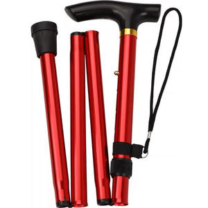 ไม้เท้าคาร์บอนไฟเบอร์แบบพับได้ 5 ท่อน ปรับระดับได้ กันลื่น สำหรับเดินป่า ตั้งแคมป์ และปีนเขา - Product Image 2