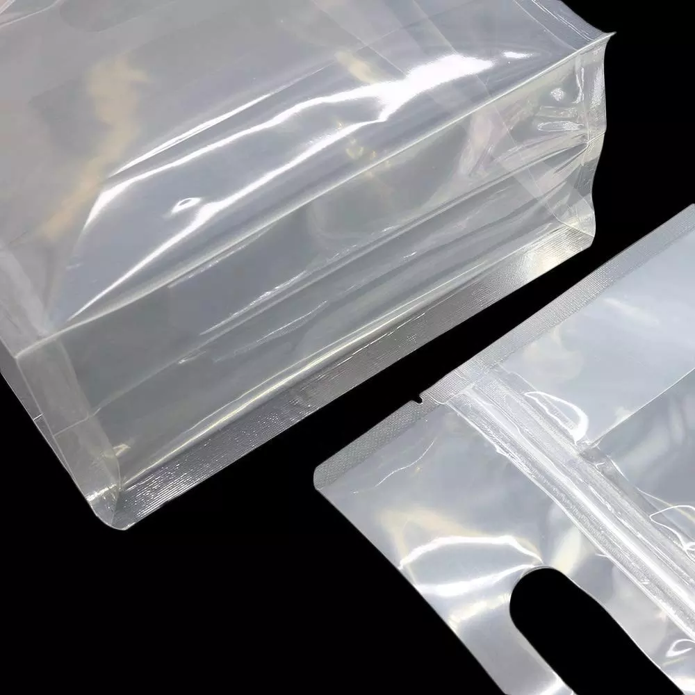 Custom Zipper Resealable Gusset Tea Flat Square Bottoms Food Grade Eight Sided Pouches Packaging Pouches