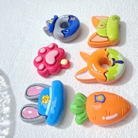 Breloques en résine Renard Dessin animé Lapin Décoration DIY pour coque de téléphone Chaussures Clip à cheveux