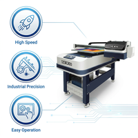 Impresora UV Plana Comercial 6090 I1600 I3200 de 3 Cabezales, Máquina de Impresión Digital UV para Regalos Personalizados, Papelería y Fundas para Teléfonos
