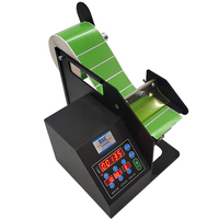 Distributeur d'étiquettes Bsc-Q90 avec panneau d'affichage de comptoir adapté à la machine de cerclage non transparente de 8mm à 90mm de largeur d'étiquettes