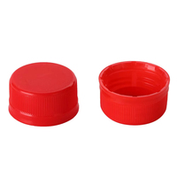 Nouveau design d'usine : Bouchon de bouteille en plastique de 28 mm avec anneau de sécurité antivol pour soda, couvercles de présentation et fermetures de bouteilles