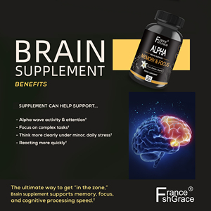 Fabricante de Suplementos Alpha al por Mayor, Ayuda a Mejorar la Memoria con Vitamina B6, 30 Cápsulas Alpha - Product Image 4