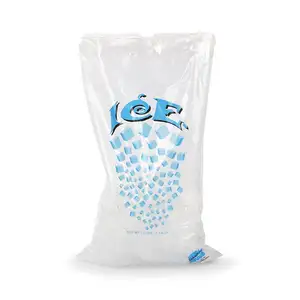 Nuovo Prodotto di Alta Qualità del Cibo Garde trasparente poli cubetti di ghiaccio di plastica borse