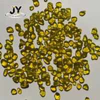 Perles de verre pour sablage, média de nettoyage de surface, finition métallique, granulométrie 20-40 mesh, vente en gros directe usine OEM