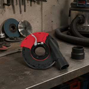ערכת אביזרים למטחנת זווית PMS Power Tool Essentials 100/125, כיסוי אבק מפלסטיק, גלגל שחיקה יהלום, אבן שחיקה - Product Image 3