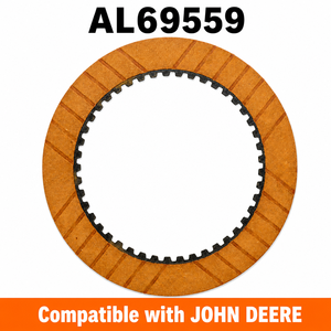 AL69559 Plaque de friction en papier pour transmission haute performance <span class=keywords><strong>JOHN</strong></span> DEERE, disque d'embrayage 133,1 mm, IT45, dents internes cb9 - Product Image 1