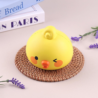 Jouets à presser JITENG : Canard en mousse à remontée lente, animaux géants à presser, jouet mignon pour soulager l'anxiété
