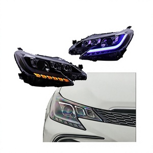 Ensemble de phares LED OEM avec clignotants dynamiques pour Toyota Mark X 2014 2015 2016 2017 2018 2019 - Product Image 2