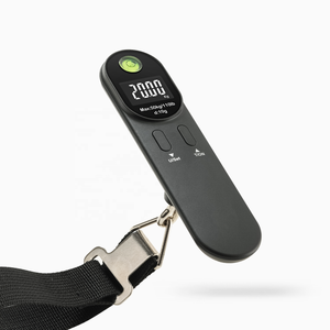 HSUEL 2024 새로운 휴대용 50kg 110lb LCD 디지털 디스플레이 수하물 스케일 레벨 기능 배터리 전원 전자 장치 - Product Image 1