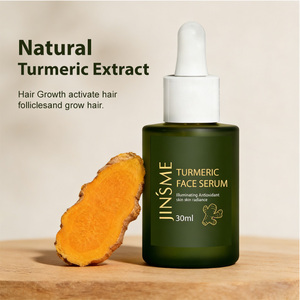 Sérum Visage Minimaliste au Curcuma Anti-Rides et Anti-Acné Multi-Peptides Exfoliant à Marque Privée - Product Image 4