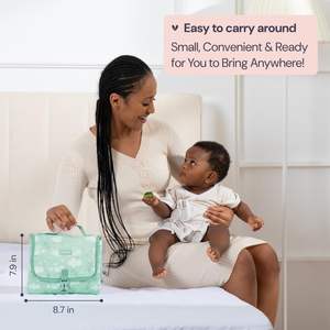 Free sample Baby Outing <b>Waterproof</b> Diaper Changing <b>Mat</b> Multi-color Outing Portable <b>Outdoor</b> Changing Soft Diaper <b>Mat</b> - Product Image 5