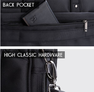 Maletín ligero para portátil de negocios de Pu con múltiples bolsillos Logotipo personalizado Materiales de nailon y PU impermeables Color personalizable - Product Image 3