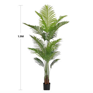 STD-C-09 Faux plante verte résistante aux UV presque naturelle et troncs réalistes dans un <span class=keywords><strong>pot</strong></span> de pépinière <span class=keywords><strong>Palmier</strong></span> artificiel réaliste - Product Image 4