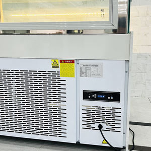 Advanced Bakery Cold Showcase Postre Shop Nevera Enfriador de exhibición de un nivel para restaurante Pastelería y Food Court - Product Image 6