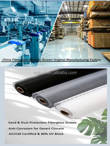 ตาข่ายดักแมลงไฟเบอร์กลาสและหน้าต่างกันยุงสำหรับประตูผู้ผลิตใช้ - Product Image 3