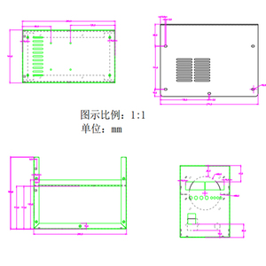 Tùy Chỉnh Tấm Kim Loại Trường Hợp Kim Loại Bao Vây Vỏ Điện Tử Hộp Nối Nhôm Điện Tử Dự Án Bao Vây Hộp Trường Hợp - Product Image 6
