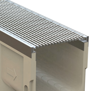 Canale di Drenaggio Moderno con Copertura a Griglia in Polimero per Uso Esterno e Magazzino, Standard EN1433 con Soluzioni di Design Grafico - Product Image 3