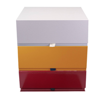 Caja de Regalo Magnética Plegable Grande Premium, Caja de Embalaje de Cartón Rígido para Vestido de Novia, Caja de Ropa Personalizada de Lujo