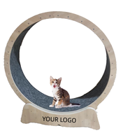 Tapis de roulement en bois de chêne pour animaux de compagnie, exercice, roue de course, interactif, Anti-dépression, planche en Fiber, chat en bois, chien, tapis de course amusant