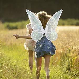 Ali da Fata per Halloween, Ali di Farfalla per Travestimenti, Costume da Principessa delle Fate Personalizzato per Bambine, Donne e Adulti, per Feste di Compleanno - Product Image 3