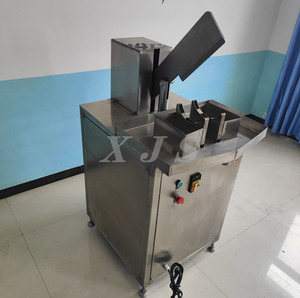 Dễ dàng để sử dụng thép không gỉ tươi màu xanh lá cây dừa cắt nửa vắt nước trái cây/lớn dừa Máy cắt - Product Image 6