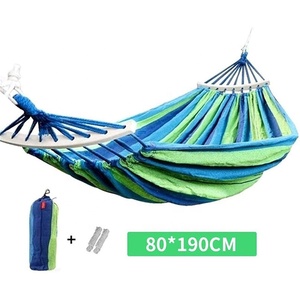 Hamaca portátil para exteriores, hamaca gruesa y ancha adecuada para turismo, Playa y balcón - Product Image 6