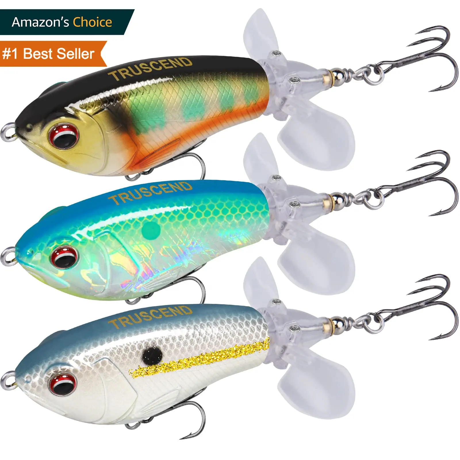 Truscend Wholesale Supplier bass trout pike artificial minnow plopper floating topwater fishing lures bait for saltwater