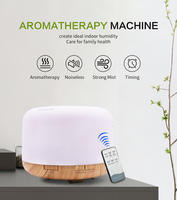 500ml diffuseur d'arôme de Grain de bois nébuliseur humidificateur d'air d'huile essentielle pour voiture ménage extérieur-diffuseur d'aromathérapie YS