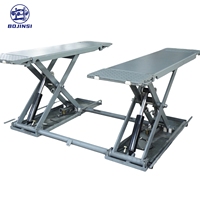 Elevador de Tijera Móvil de Altura Media BOJINSI BJS2828-MB35 de Alta Calidad, 3500 kg, Elevador Hidráulico para Autos, 1 Año de Garantía, Motor de 2.2 kW