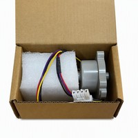 Moteur de ventilateur d'évaporateur de réfrigérateur EAU65058313, pièce de rechange, 12V DC, 4 fils avec pale de ventilateur pour réfrigérateurs à portes françaises