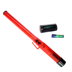 Dẫn giao thông ánh sáng giao thông dẫn Cây Đũa phép dính Baton giao thông Baton Baton an ninh sân bay pin marshalling Baton - Product Image 2