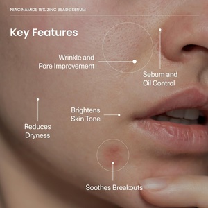 Sérum Niacinamide de marque privée végétalien réduit l'acné améliore les taches brunes prévient les éruptions futures soins de la peau coréens sérum éclaircissant - Product Image 5