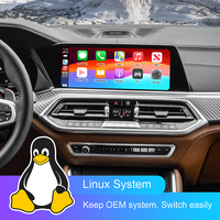 Interface Rhythm CarPlay Caméra arrière sans fil Apple Carplay Android Auto Wifi Plug & Play pour système BMW EVO MGU ID5 ID6 ID7