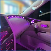TMPRO 64 couleurs LED pour éclairage d'ambiance contrôlé par application 12V, kit de rétrofit pour Nissan Patrol Y62 2012-2018, intérieur