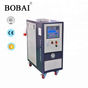 เครื่องควบคุมอุณหภูมิน้ำมัน BOBAI สำหรับเครื่องฉีดพลาสติก ควบคุมด้วย PLC ปั๊มความแม่นยำสูง 0.1 ระดับเสียงต่ำ 380V/3 เฟส 30-180 องศาเซลเซียส รับประกัน 1 ปี - Product Image 3