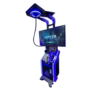 เครื่องเล่นเกม VR แบบอินเตอร์แอคทีฟ ยี่ห้อ NINIX รุ่น Frontline Guardian ทำจากโลหะและพลาสติกที่ทนทาน เหมาะสำหรับใช้ในเชิงพาณิชย์ สถานรับเลี้ยงเด็ก บ้านพักอาศัย ภาษาอังกฤษ - Product Image 1