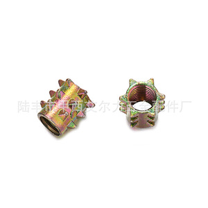 Tuerca de inserción hexagonal interna Aerli con punta M4 M5 M6 de aleación de zinc, accesorio de hardware - Product Image 2