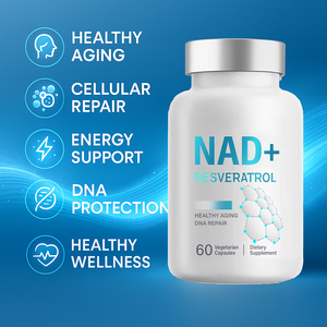 Capsule di NAD+ Nicotinamide Adenine Dinucleotide Integratore Anti-Invecchiamento |   Supporto per l'Energia Cellulare e la Funzione Mitochondriale - Product Image 3