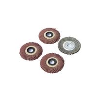Disque à lamelles radial Premium de 4 pouces Disques à lamelles flexibles en oxyde d'aluminium Fleur Abrasifs Disco pour le polissage et le meulage