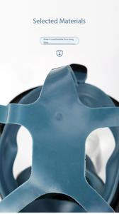 CE approved Full <b>Face</b> Adjustable Activated Carbon Filter Headband Full <b>Face</b> Respirator Mask Personal Protective Gas Filter - Product Image 6