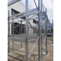 Stockage en entrepôt Forte capacité de résistance à la corrosion Galvanisation à chaud Rack à palettes Rack de stockage extérieur