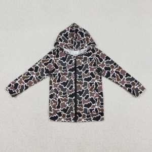 BT1471 RTS Western Grey Cartoon Print 100% Cotton Spring Digital Printing 2 Pcs Adult Men's Hoodie T-<b>Shirt</b> - Product Image 3