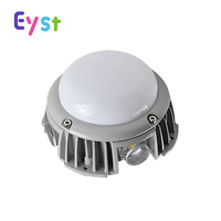 Façade de bâtiment de lampe de mur de LED en forme de croix lumière blanche chaude matériel de PC émission de lumière à IP65