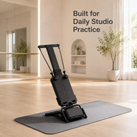 Nouveau Design Appareil de Pilates Commercial Reformer avec Cadre en Aluminium, Durable, Portable et Réglable pour Studio et Usage Professionnel