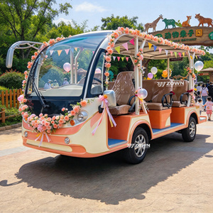 Autobús Turístico ZOWN con Chasis Reforzado, 23 Asientos, Cableado Impermeable, Carrocería Resistente a la Lluvia para Uso Diario en Zonas Escénicas de Montaña - Product Image 1