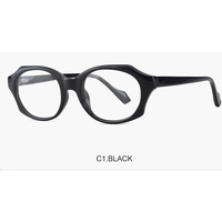 Marcos ópticos de acetato 30201 Marcos en stock del fabricante para gafas de diseñador óptico